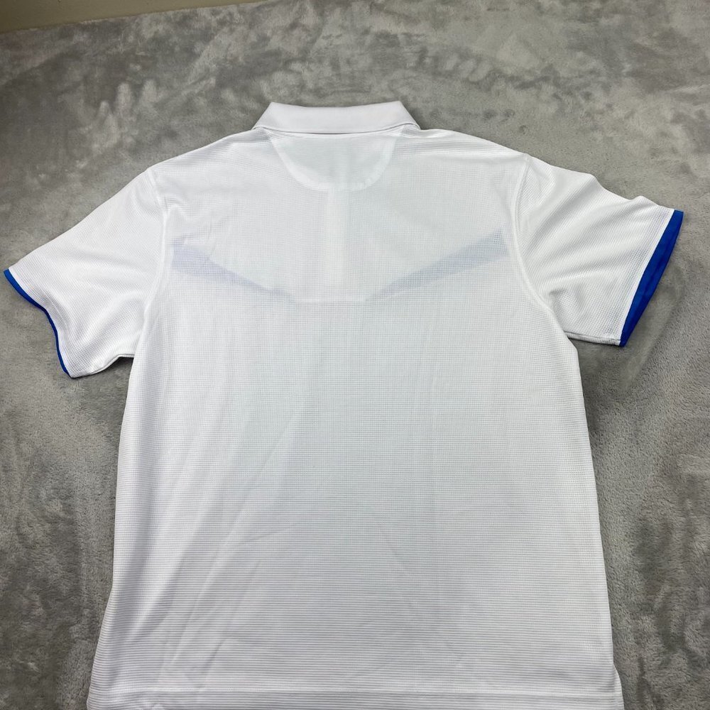 Haggar Cool 18 Performance Short Sleeve Polo Shirt Men's Size Large - Picture 8 of 8